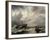 Storm at Sea-Hermann Koekkoek-Framed Giclee Print