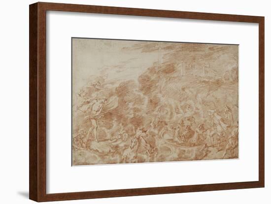 Storm at Sea-Jean Antoine Watteau-Framed Giclee Print