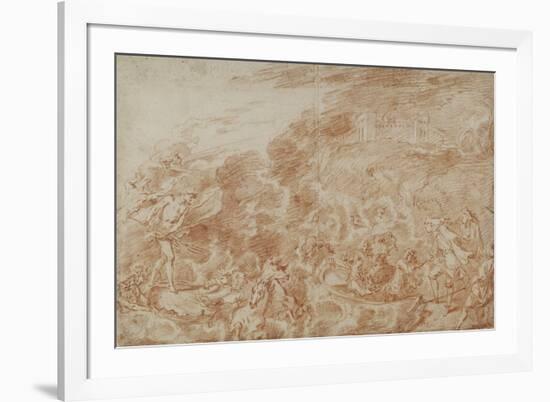 Storm at Sea-Jean Antoine Watteau-Framed Giclee Print