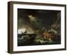 Storm at the Sea, 1740S-Claude Joseph Vernet-Framed Giclee Print