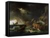 Storm at the Sea, 1740S-Claude Joseph Vernet-Framed Stretched Canvas