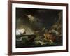 Storm at the Sea, 1740S-Claude Joseph Vernet-Framed Giclee Print