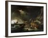 Storm at the Sea, 1740S-Claude Joseph Vernet-Framed Giclee Print