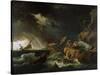 Storm at the Sea, 1740S-Claude Joseph Vernet-Stretched Canvas