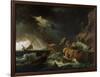 Storm at the Sea, 1740S-Claude Joseph Vernet-Framed Giclee Print