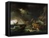 Storm at the Sea, 1740S-Claude Joseph Vernet-Framed Stretched Canvas