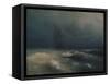 Storm at the Seashore by Nice, 1885-Ivan Konstantinovich Aivazovsky-Framed Stretched Canvas