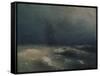 Storm at the Seashore by Nice, 1885-Ivan Konstantinovich Aivazovsky-Framed Stretched Canvas