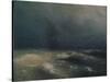 Storm at the Seashore by Nice, 1885-Ivan Konstantinovich Aivazovsky-Stretched Canvas