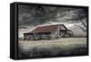 Storm Barn-Barbara Simmons-Framed Stretched Canvas