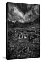 Storm Break Over Glen Brittle-Rory Garforth-Stretched Canvas