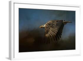 Storm Chaser Bald Eagle-Jai Johnson-Framed Giclee Print