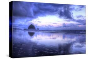 Storm Clearing at Cannon Beach, Oregon Coast-Vincent James-Stretched Canvas