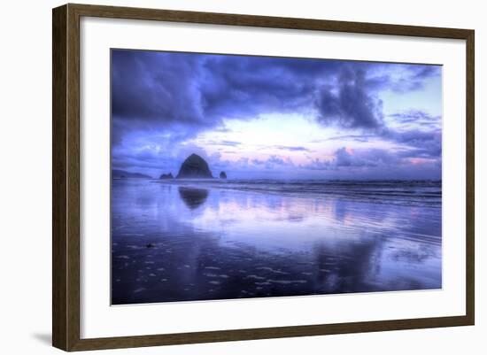 Storm Clearing at Cannon Beach, Oregon Coast-Vincent James-Framed Photographic Print