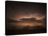 Storm Cloud and Lightning at Sea Taken in Pensacola Florida-Harris Hamdan-Stretched Canvas