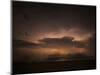 Storm Cloud and Lightning at Sea Taken in Pensacola Florida-Harris Hamdan-Mounted Photographic Print