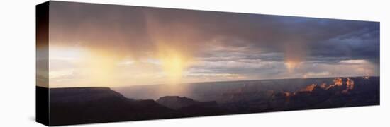 Storm Cloud Over a Landscape, Grand Canyon National Park, Arizona, USA-null-Stretched Canvas