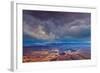 Storm Clouds at Green River Overlook, Canyonlands National Park, Utah, Island in the Sky District-Tom Till-Framed Photographic Print