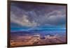 Storm Clouds at Green River Overlook, Canyonlands National Park, Utah, Island in the Sky District-Tom Till-Framed Photographic Print