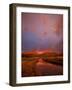 Storm Clouds Cast Unusual Colors over the Tuolomne Creek and Surrounding Mountains in Yosemite-Ian Shive-Framed Photographic Print