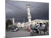 Storm Clouds Gather over a Mosque in the Center of Hargeisa, Capital of Somaliland, Somalia, Africa-Mcconnell Andrew-Mounted Photographic Print
