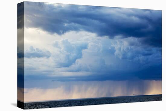 Storm Clouds, Hudson Bay, Canada-Paul Souders-Stretched Canvas