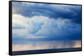 Storm Clouds, Hudson Bay, Canada-Paul Souders-Framed Stretched Canvas