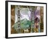 Storm Clouds in the Abruzzi-Michael Chase-Framed Giclee Print