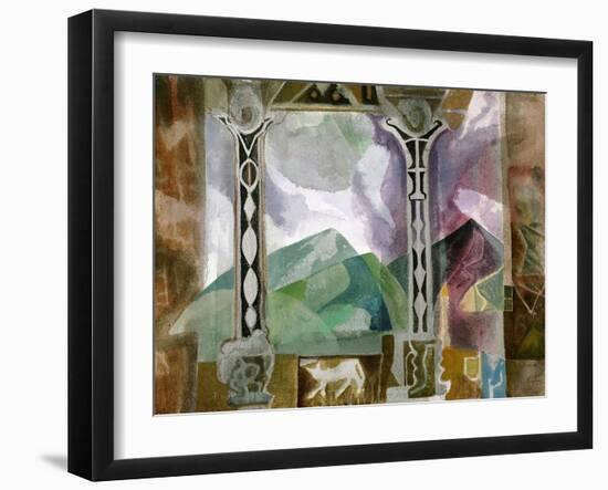 Storm Clouds in the Abruzzi-Michael Chase-Framed Giclee Print