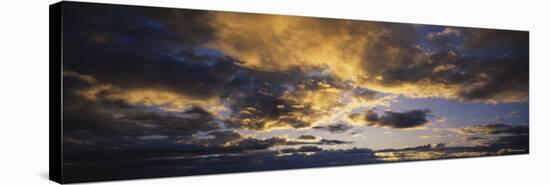 Storm Clouds in the Sky, South Island, New Zealand-null-Stretched Canvas