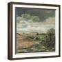 Storm Clouds over Angmering Estate, 2007-Margaret Hartnett-Framed Giclee Print