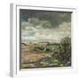 Storm Clouds over Angmering Estate, 2007-Margaret Hartnett-Framed Giclee Print