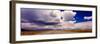 Storm clouds over highway-null-Framed Photographic Print