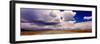 Storm clouds over highway-null-Framed Photographic Print