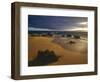 Storm clouds over Mekena Beach, Maui, Hawaii, USA-Charles Gurche-Framed Photographic Print