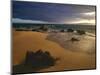 Storm clouds over Mekena Beach, Maui, Hawaii, USA-Charles Gurche-Mounted Photographic Print