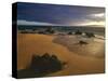 Storm clouds over Mekena Beach, Maui, Hawaii, USA-Charles Gurche-Stretched Canvas