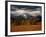 Storm Clouds Over Mountains and Trees, Grand Teton National Park, USA-Carol Polich-Framed Photographic Print