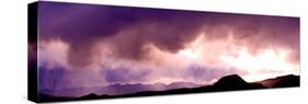 Storm Clouds over Mountains, Sonoran Desert, Arizona, USA-null-Stretched Canvas