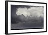 Storm Clouds over Power Lines, Iceland-Jaynes Gallery-Framed Photographic Print