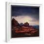 Storm Clouds over Sedona-Jody Miller-Framed Photographic Print