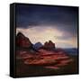 Storm Clouds over Sedona-Jody Miller-Framed Stretched Canvas