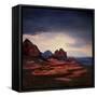 Storm Clouds over Sedona-Jody Miller-Framed Stretched Canvas