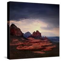 Storm Clouds over Sedona-Jody Miller-Stretched Canvas