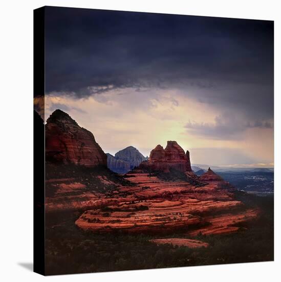 Storm Clouds over Sedona-Jody Miller-Stretched Canvas