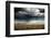 Storm clouds passing over desert, Karoo, South Africa-Paul Williams-Framed Photographic Print