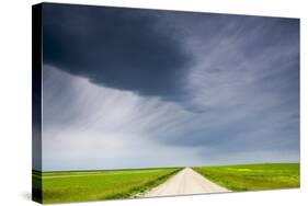 Storm Clouds, Saskatchewan, Canada-null-Stretched Canvas