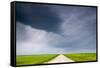 Storm Clouds, Saskatchewan, Canada-null-Framed Stretched Canvas