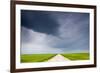 Storm Clouds, Saskatchewan, Canada-null-Framed Premium Photographic Print