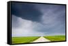 Storm Clouds, Saskatchewan, Canada-null-Framed Stretched Canvas